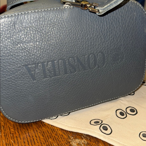 Consuela Gray Backpack with Multicolor Strap - Picture 4 of 6